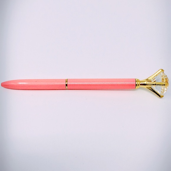 Pink Rhinestone Pen - Picture 5 of 5